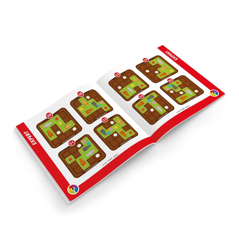 SmartGames Squirrels Go Nuts Sliding Logic Travel Puzzle Game with 60 Challenges for Kids Ages 6+ - Image 5